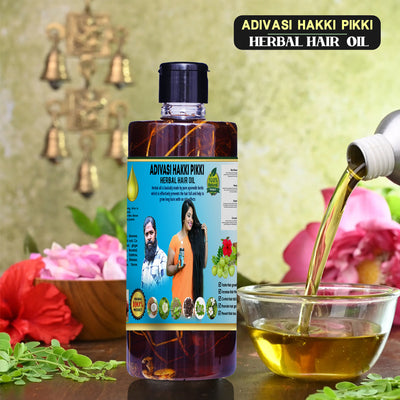 Hakki Pikki Shop - Neelambari Adivasi Herbal Hair Oil