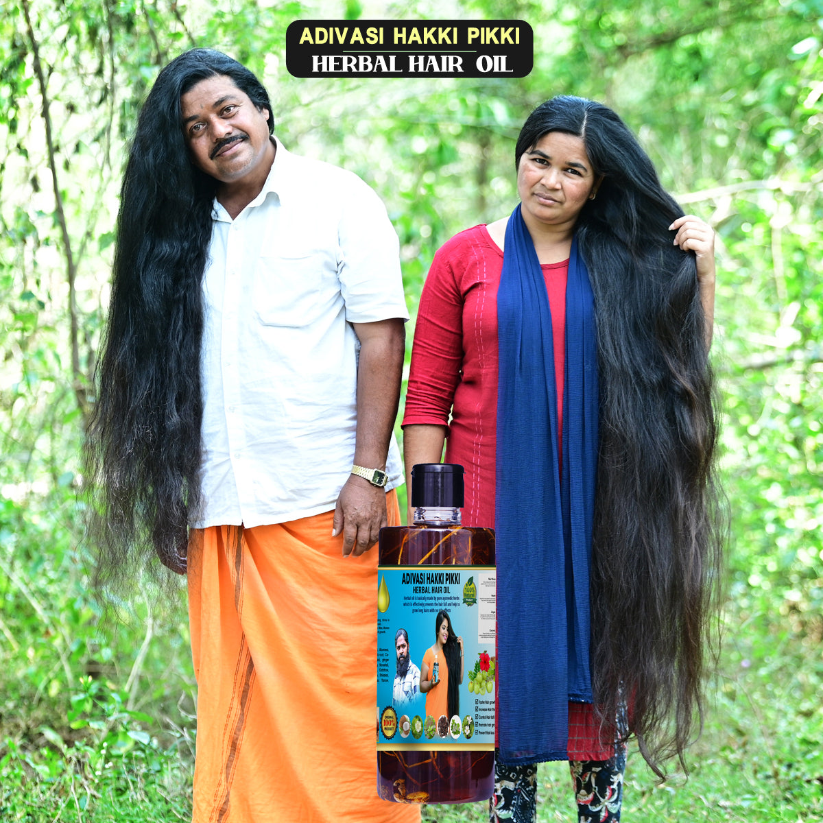 Hakki Pikki Shop - Neelambari Adivasi Herbal Hair Oil